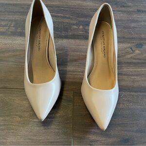 Christian Siriano Women's Cream Pumps